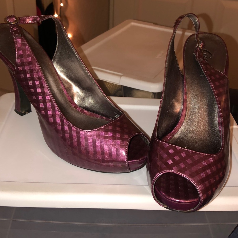 HEELS all purple